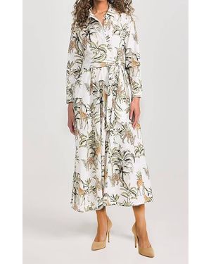 Guadalupe Luciana Jungle Dress - Natural