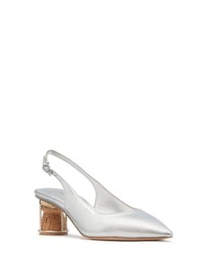 Kate Spade Soirée Pointed Toe Slingback Pump - White