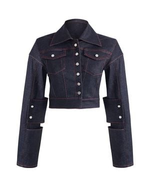 Jendue Davidson Cross Jacket - Blue