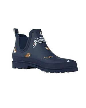 Regatta Harper Dog Print Low Galoshes - Blue