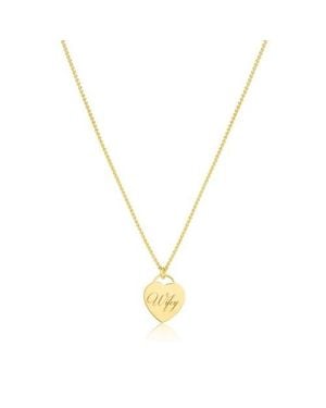 SET & STONES Wifey Alice Necklace - Metallic