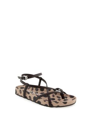 Aerosoles Leera Ankle Strap Flat Sandal - Multicolor