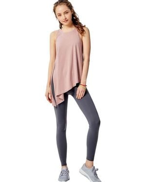 Rebody Active Sidekick Long Tie Tank - Pink