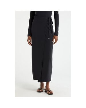 Mpg Cloud Fit Wrap Skirt - Black