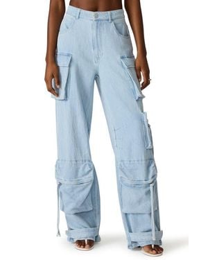 Steve Madden Cargo Jeans - Blue