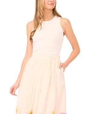 Ted Baker Colette Variegated Rib Tank - Pink