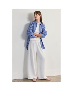 ALMINA CONCEPT Oversized Shirt - Blue