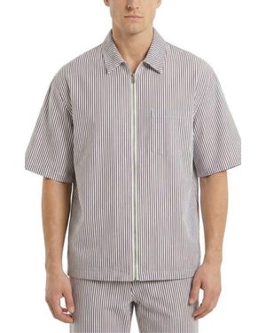 AREA STARS Afton Zip Top - Gray