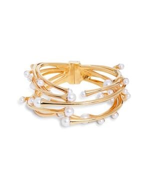 Oscar de la Renta Nest Cuff Bracelet - Metallic