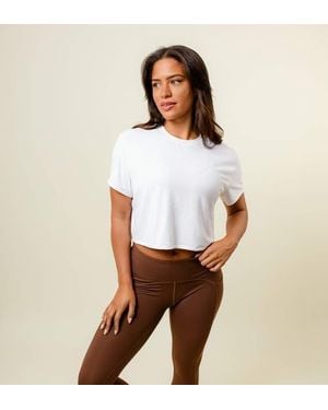 while on earth™ Range Tee - White