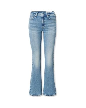 Rag & Bone Peyton Mid Rise Bootcut Jeans - Blue