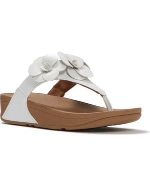 Fitflop Lulu Flower Toe-Post Sandals - Multicolor