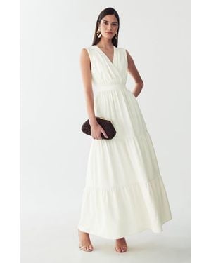 ST MRLO Grennan Maxi Dress - White