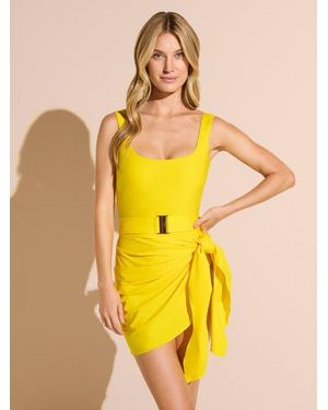 Stylest Dreamsculpt Swim Sarong - Yellow