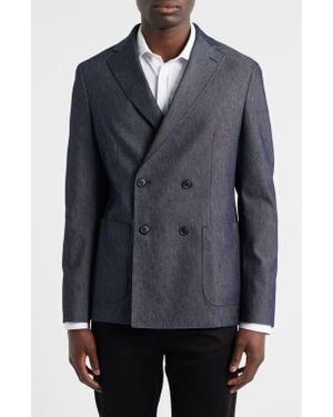 BOSS Hanry Double Breasted Sportcoat - Black