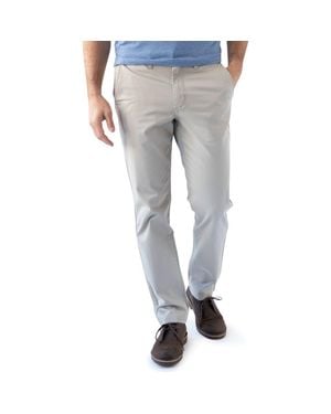 DEVIL-DOG DUNGAREES Performance Stretch Chino Pants - Gray