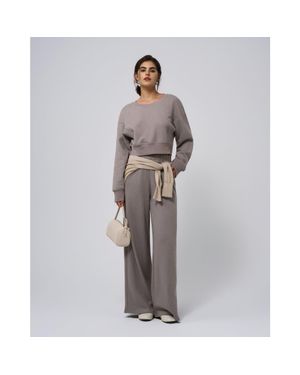 JUANA Hemp Essentials Fleece Sweatpants - Gray