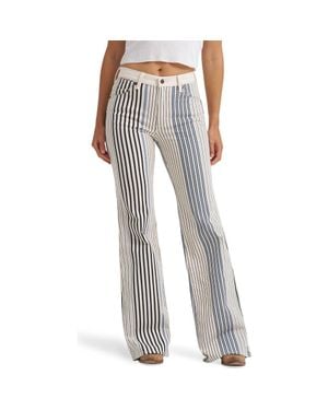 Wrangler Western Wide Leg Jeans - Gray