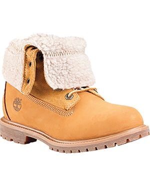 Timberland Authentic Waterproof Mid Hiking Boot - Natural