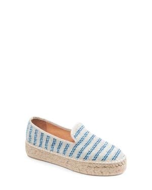 Patricia Green Avery Platform Epsadrille Flat - Blue