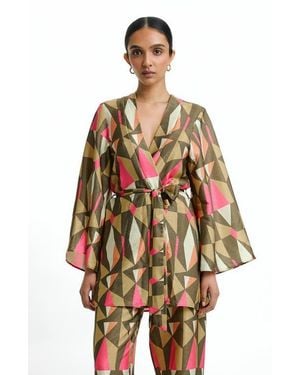 Diarrablu Short Duster - Multicolor