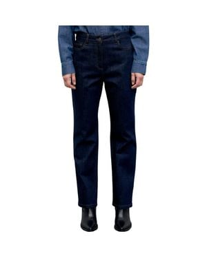 Gerard Darel Iza Mid Rise Straight Cut - Blue