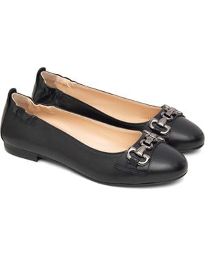 Nero Giardini Horsebit Ballet Flat - Blue