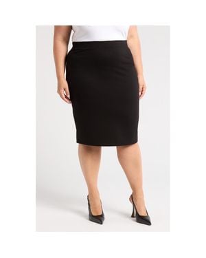 UNIVERSAL STANDARD Danube Stretch Ponte Skirt - Black