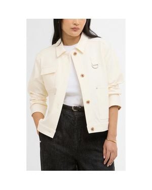 Barbour Kirby Knit Overshirt - White