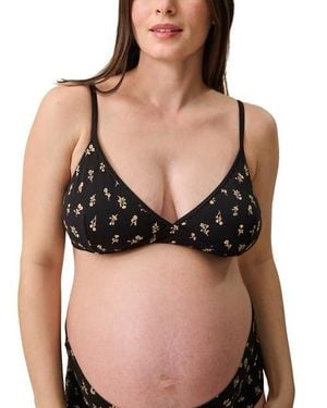 Kindred Bravely Every Stage Triangle Bralette - Black