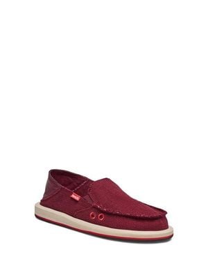 Sanuk Donna Sneaker - Red