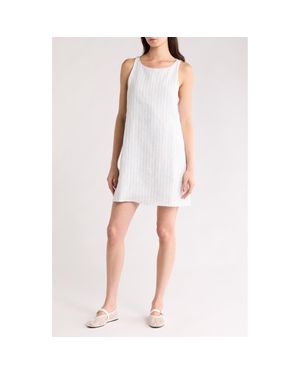 Reformation Jessi Sleeveless Linen Dress - White