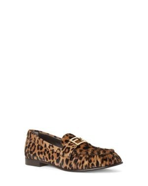 Fendi Baguette Genuine Calf Hair Loafer - Brown