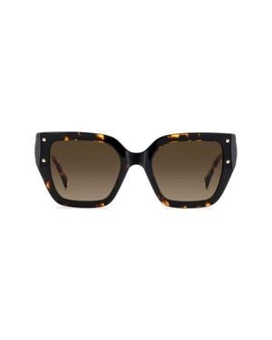 Carolina Herrera 53Mm Gradient Square Sunglasses - Multicolor
