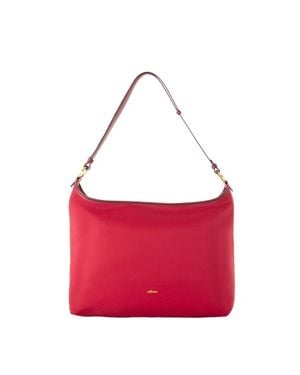 Esterah Rider Nylon Hobo Bag - Red