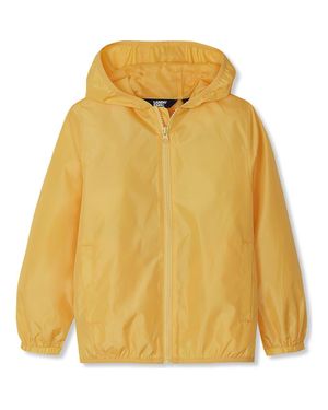 Lands' End Kids Waterproof Rain Jacket - Yellow