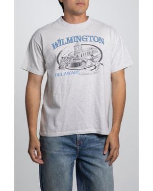 Elwood Vintage Wilmington Delaware Tee - Gray