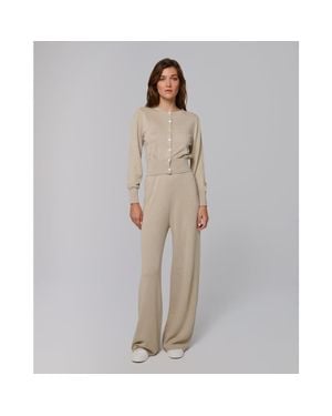 JUANA Nilo Knitted Pull-On Pants - Gray