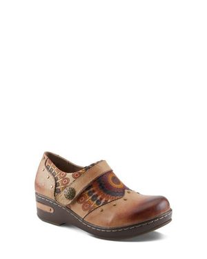 Spring Step Shaded Clog - Brown