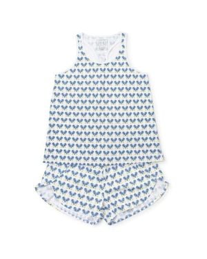 Lila and Hayes Alyssa Pajama Short Set - Blue