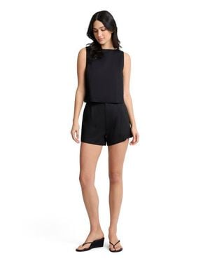 Onia Stretch Linen Short - Black