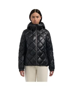 Pajar Skylynn Diamond Quilted Boxy Puffer Jacket - Black