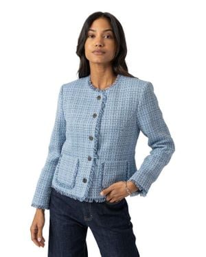 Saint + Sofia Ashby Jacket - Blue