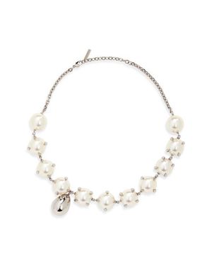 Givenchy Spiky Faux Pearl Necklace - Multicolor