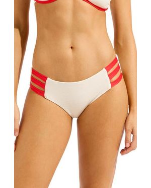 Seafolly Multi Strap Hipster Bikini Bottoms - White