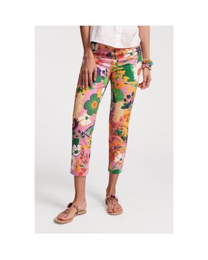 Frances Valentine Lucy Pant Botanical Bash - Red