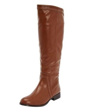 Comfortview The Malina Wide Calf Boot - Brown