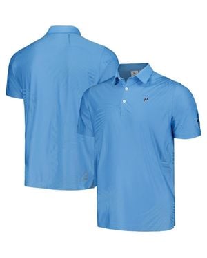 PUMA X Ptc Wm Phoenix Open Jacquard Mattr Polo - Blue