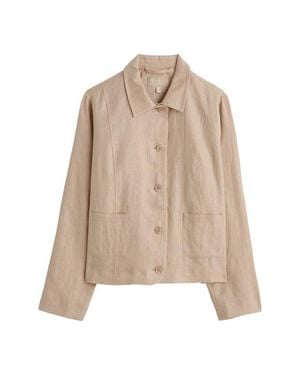 Seasalt Cornwall Arame Linen Jacket - Natural