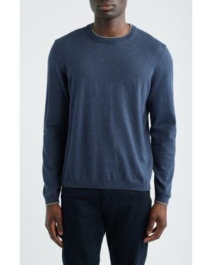 Jack Victor Dan Cotton Sweater - Blue